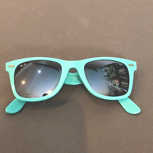Ray-Ban Accessories - Real Teal Ray Bans 🕶 good condition! Authentic Wayfarers made in Italy
